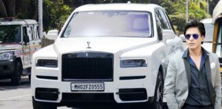 shahrukh khan rolls royce cullinan black badge