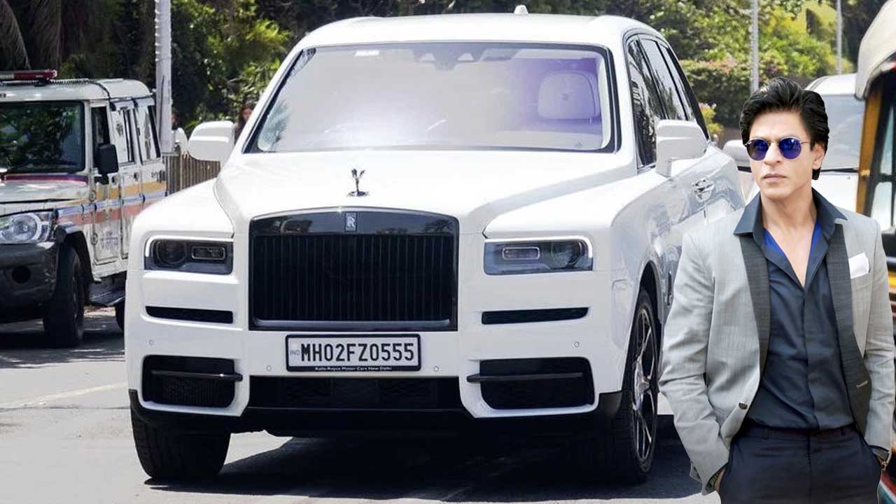 shahrukh khan rolls royce cullinan black badge