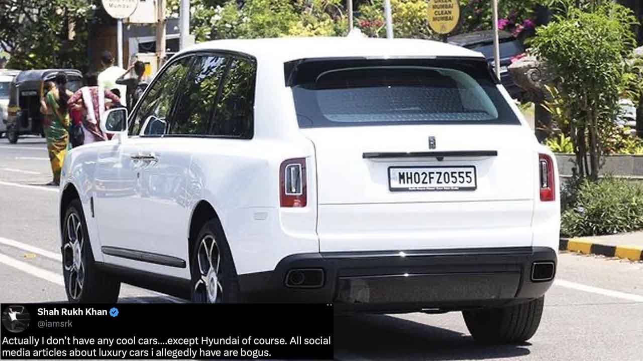 srk rolls royce luxury cars tweet