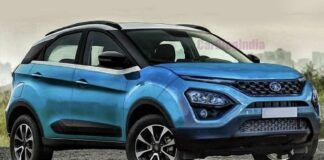 tata nexon facelift front three quarters