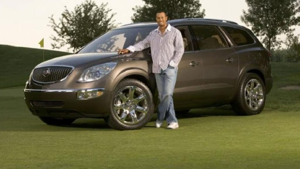 Buick Encalve of Tiger Woods