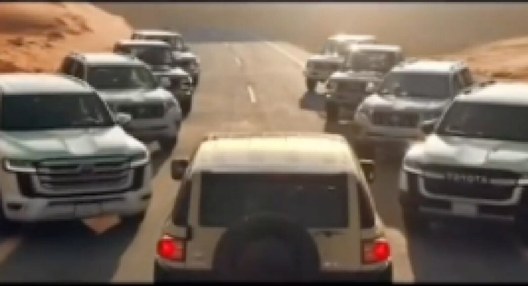 Watch Toyota Land Cruiser LC300 Bid Adieu to FJ Cruiser