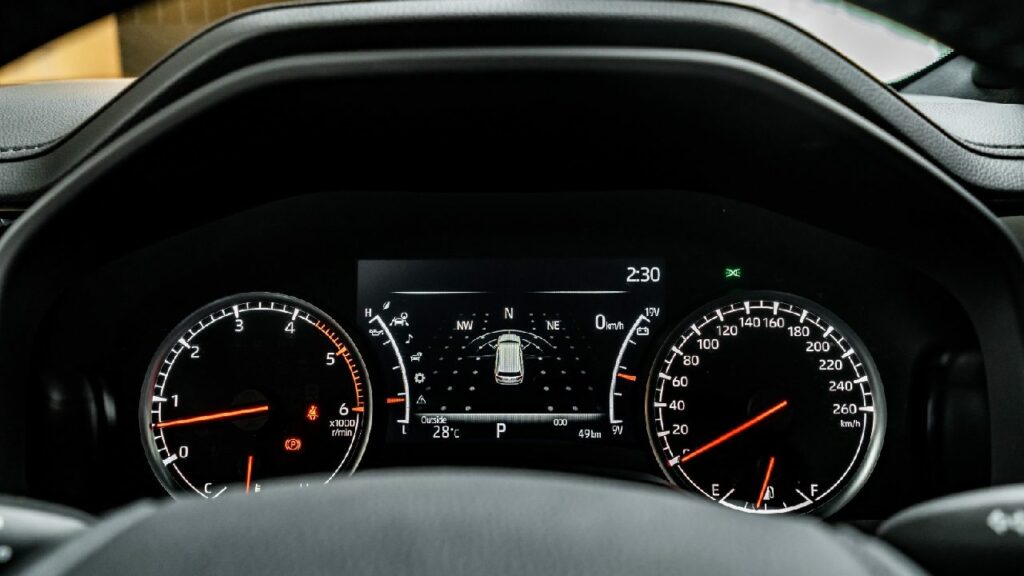 Odometer of Toyota Land Cruiser Reads 49 km