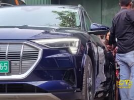 Virat Kohli with Audi e-tron