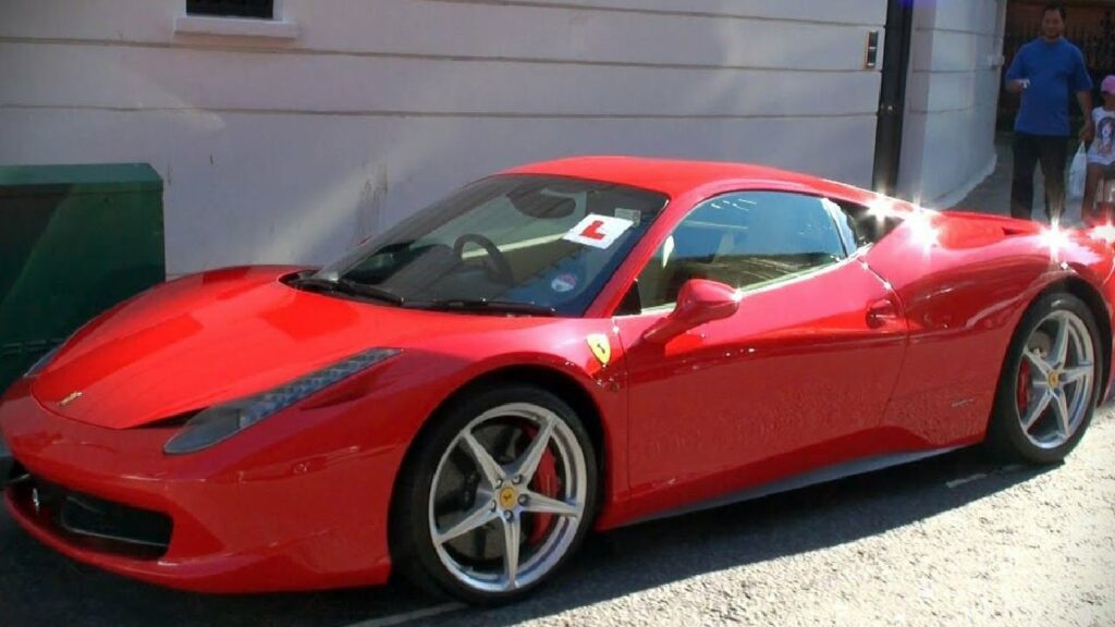 Ferrari 458 Italia of Zayn Malik