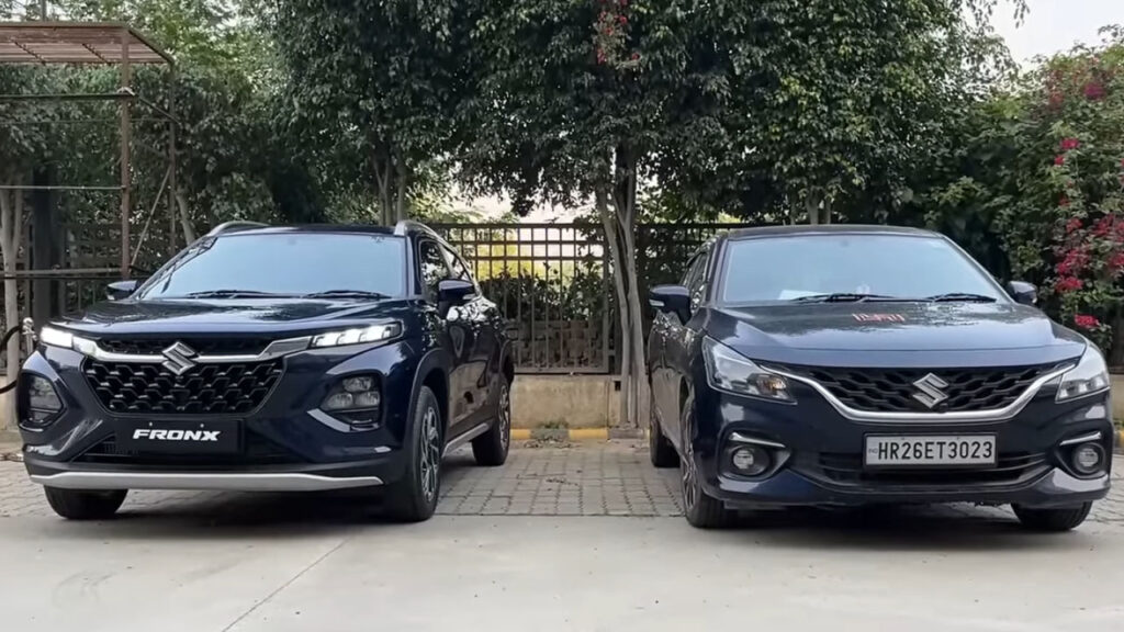 2023 Maruti Suzuki Fronx Vs Baleno Comparison