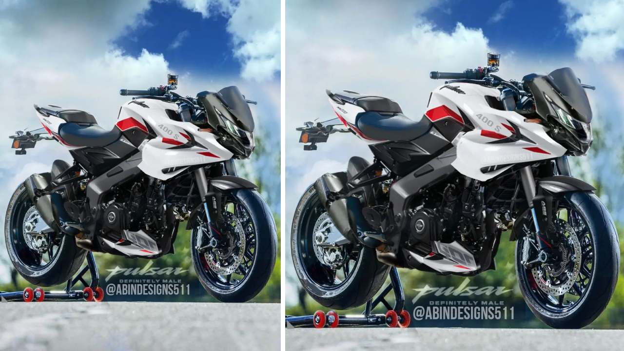 Bajaj Pulsar RS400 Rendering