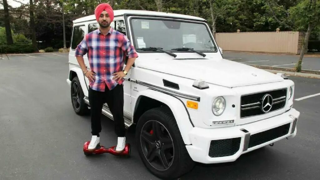 Mercedes Amg G63 of Diljit Dosanjh