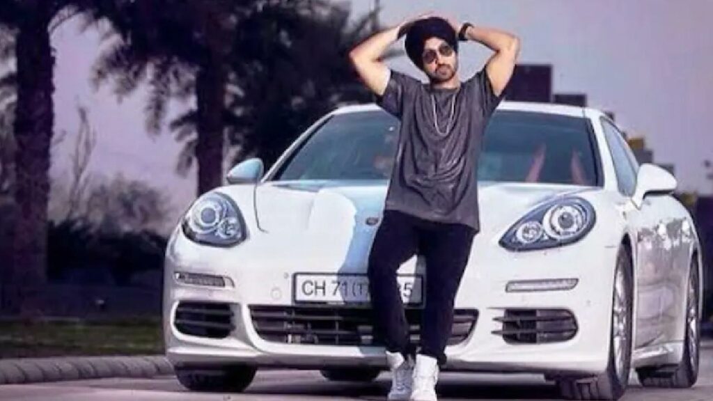 Porsche Panamera of Diljit Dosanjh