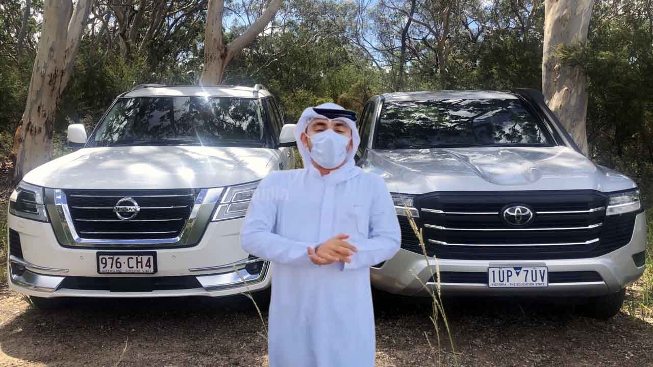 dubai nissan patrol vs toyota land cruiser lc300