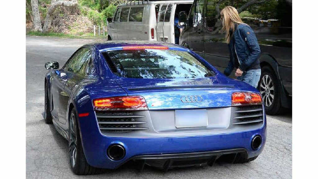 Heidi Klum in Audi R8