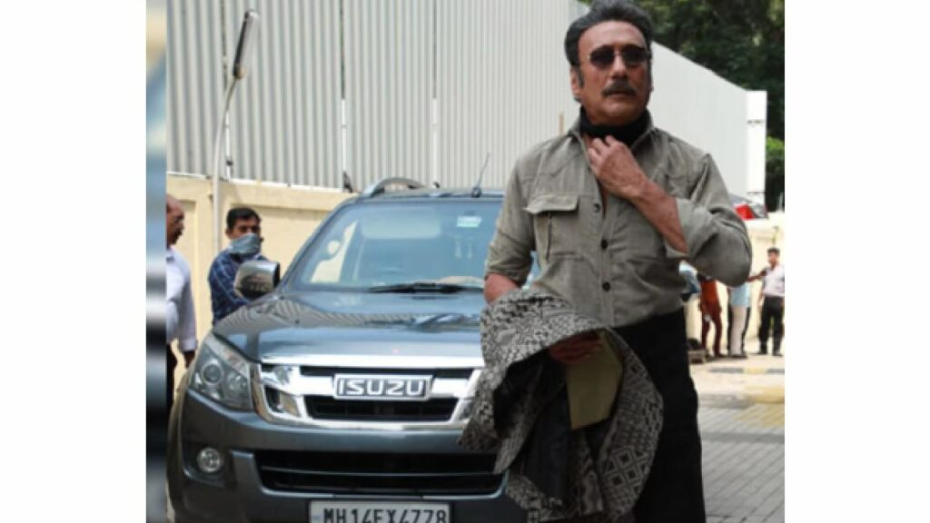 Isuzu V cross of Jackie Shroff