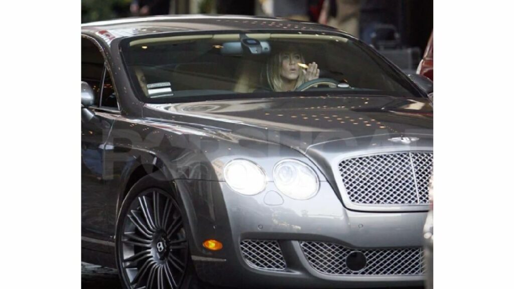 Bentley Continental GT of Jennifer Aniston