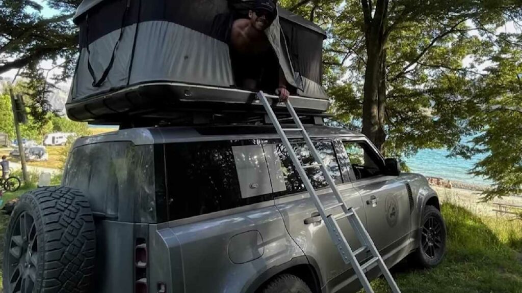 Land Rover Defender of Lockie Ferguson