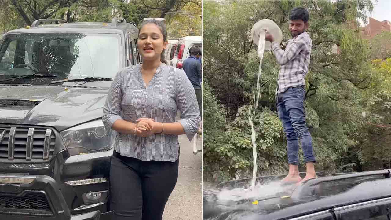 mahindra scorpio classic sunroof leakage test