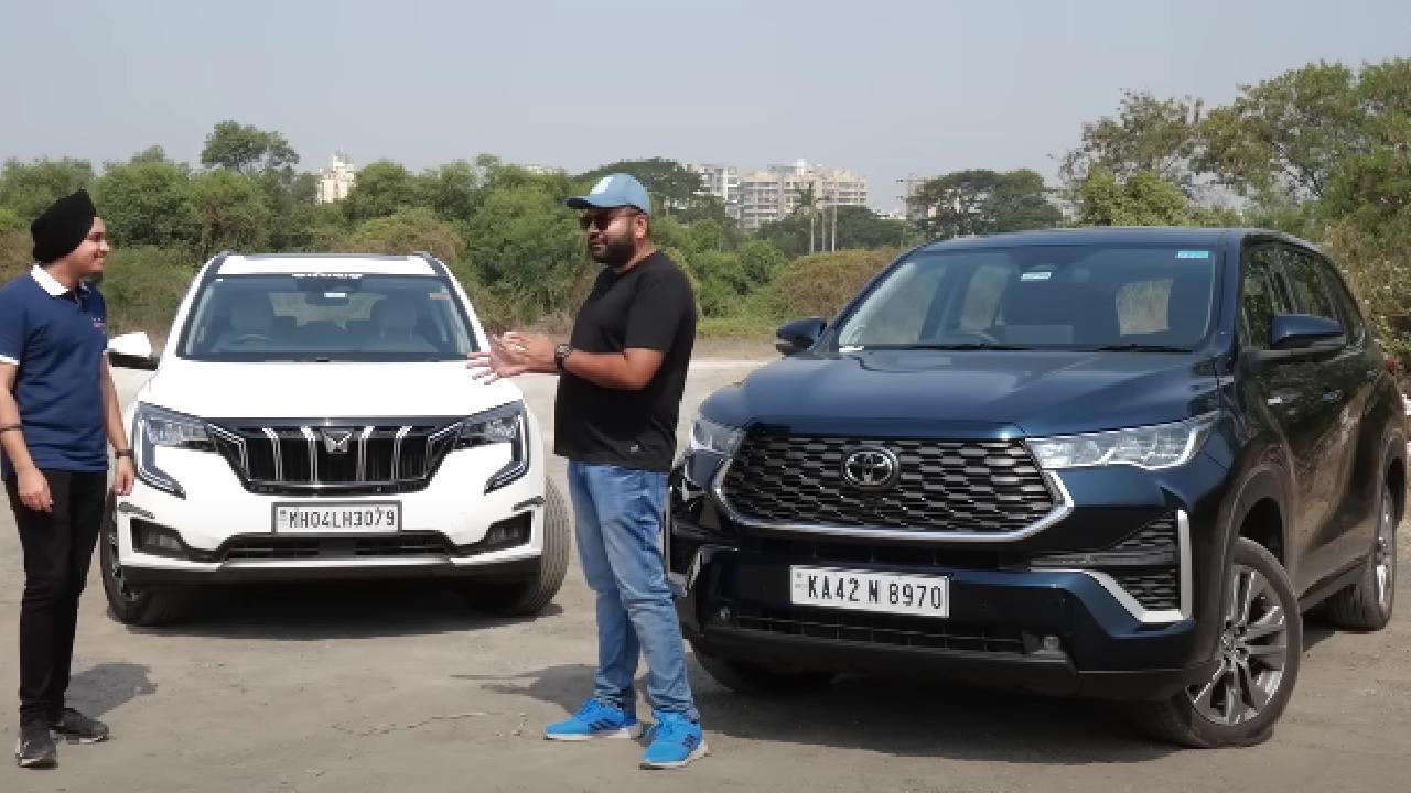 Mahindra XUV700 Owner Drives Toyota Hycross