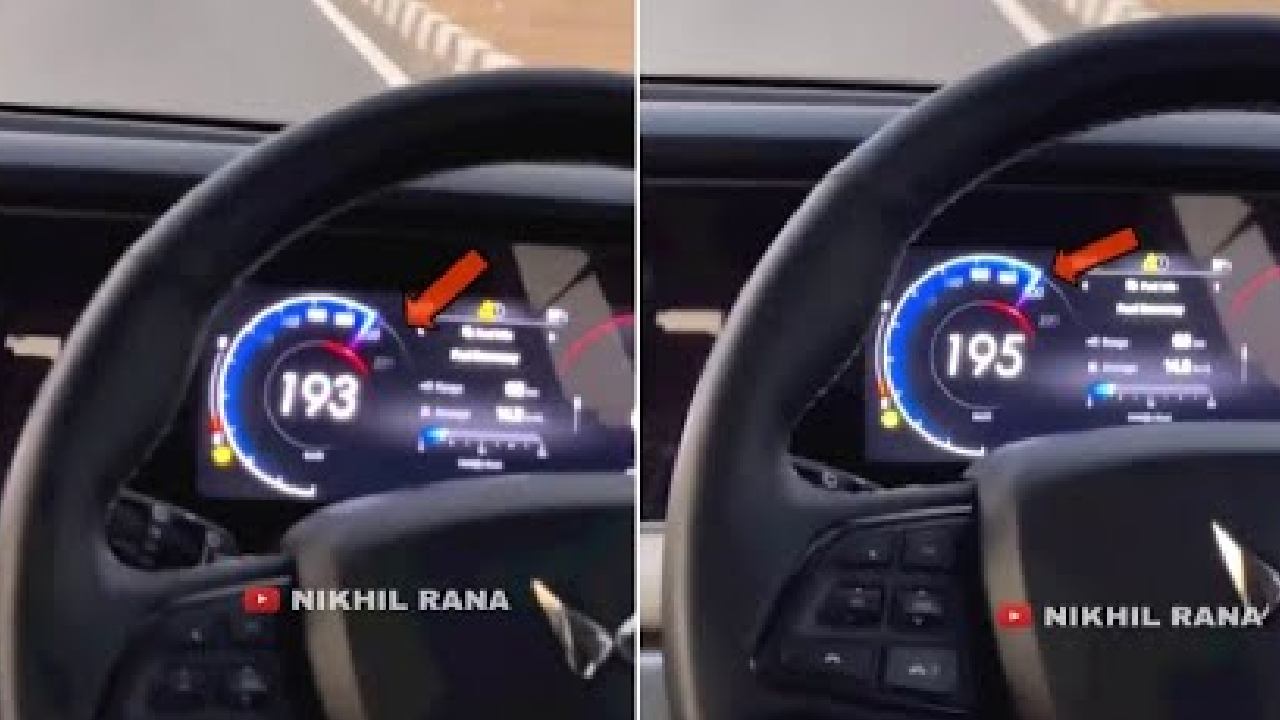 Mahindra XUV700 Owner Drives Without Holding Steering Wheel