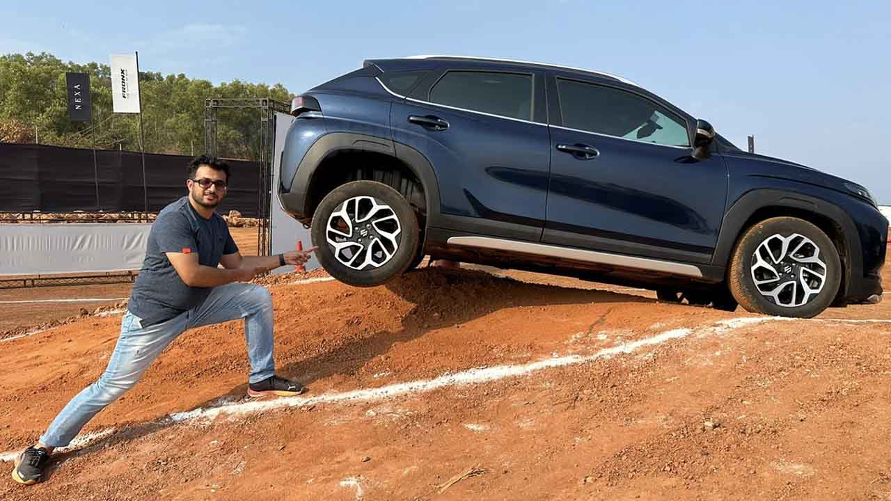 maruti fronx test drive review carblogindia