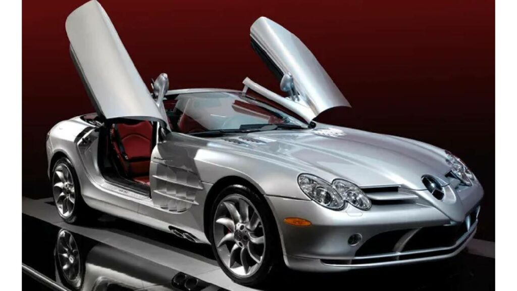 Mercedes mclaren Slr 722 of Michael Jordan