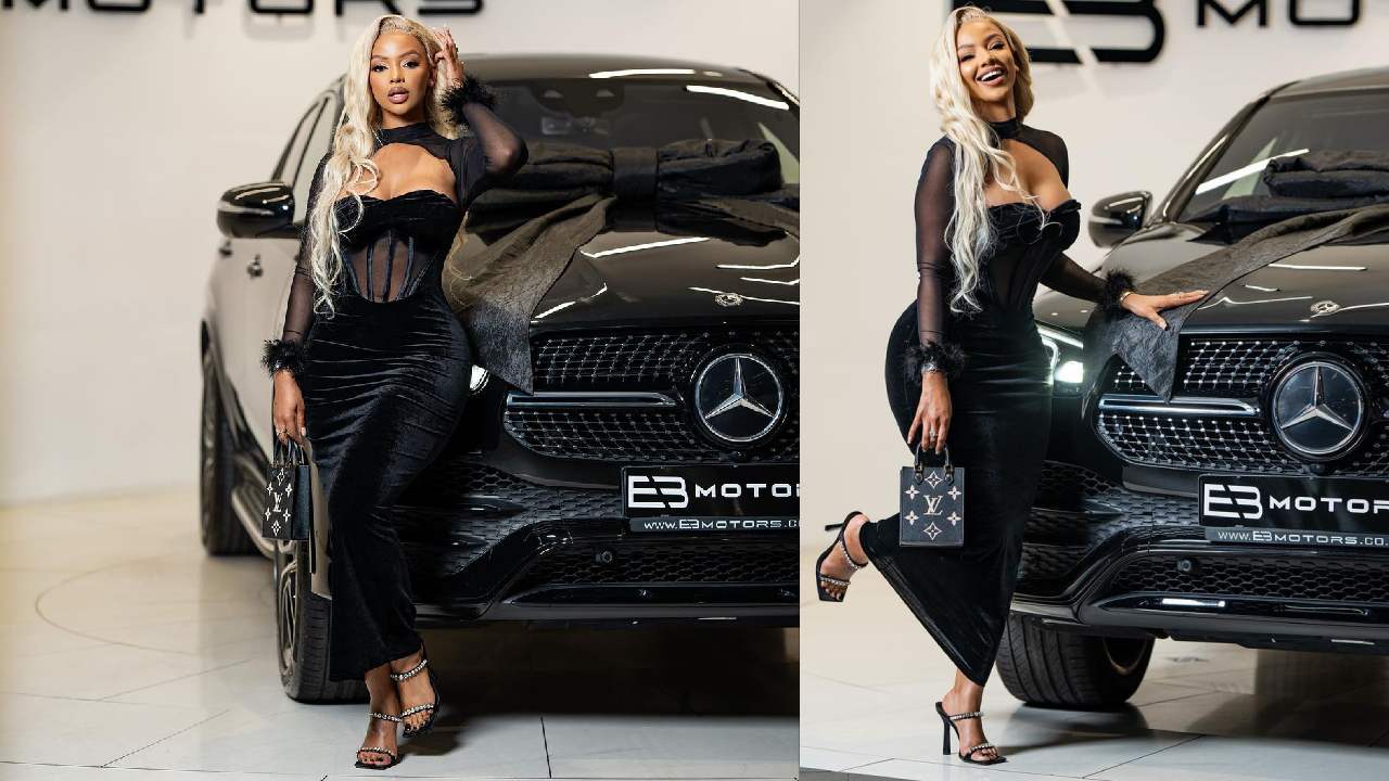 Mihlali Ndamase Mercedes GLE 400d