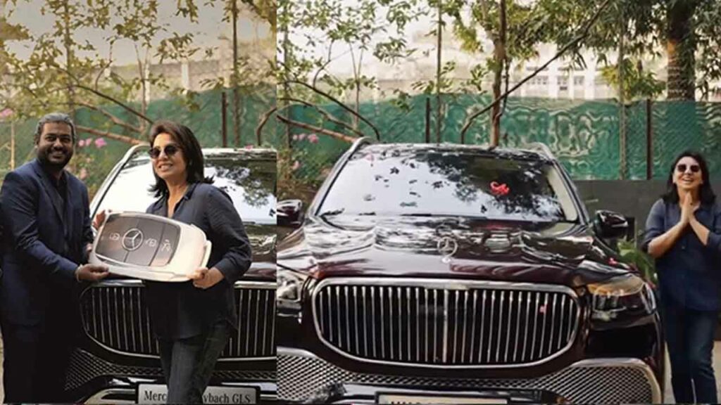 Neetu Kapoor Delivery Mercedes Maybach Gls600