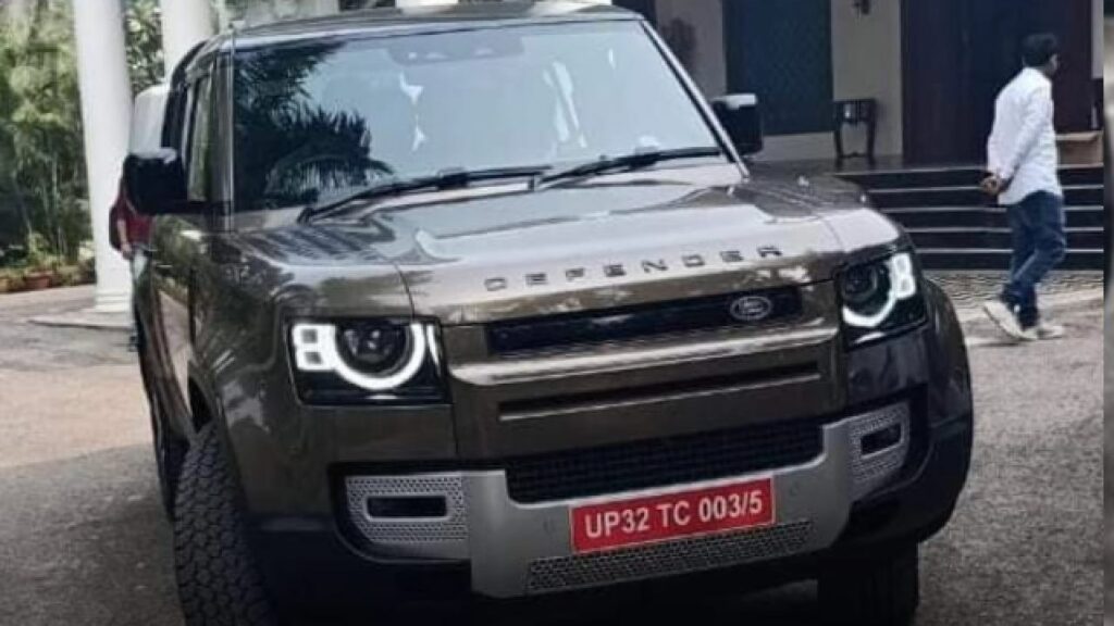 Raja Bhaiya with His Land Rover Defender