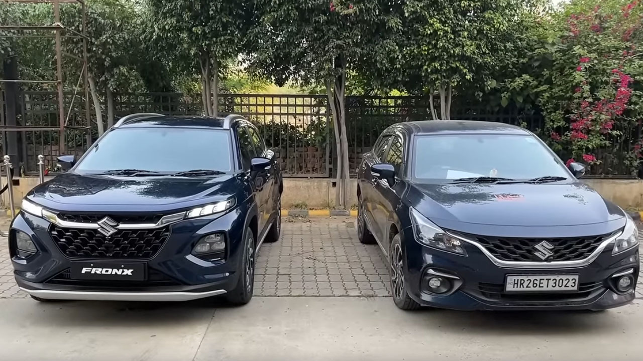 2023 Maruti Suzuki Fronx Vs Baleno Comparison