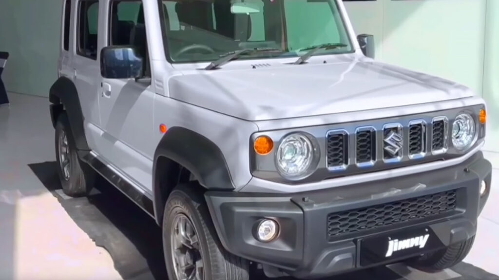 Five-door Maruti Jimny White Version Arrives At Dealership