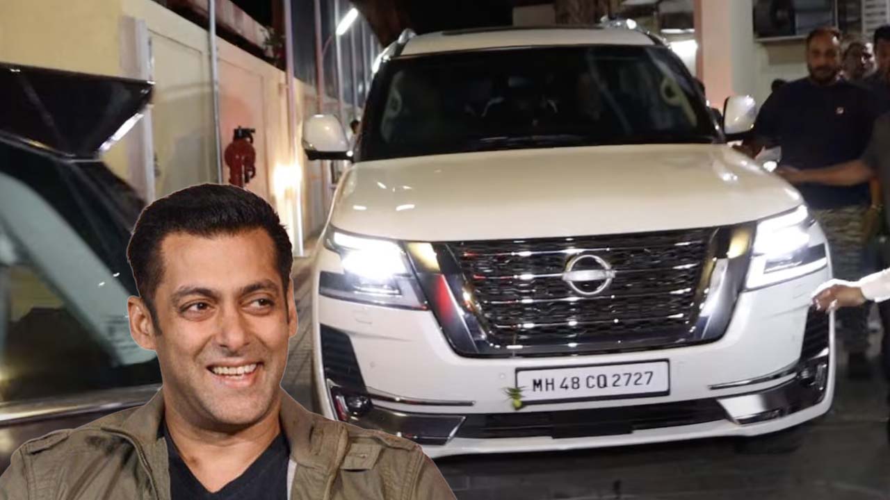 Salman Khan Nissan Patrol Number Plate