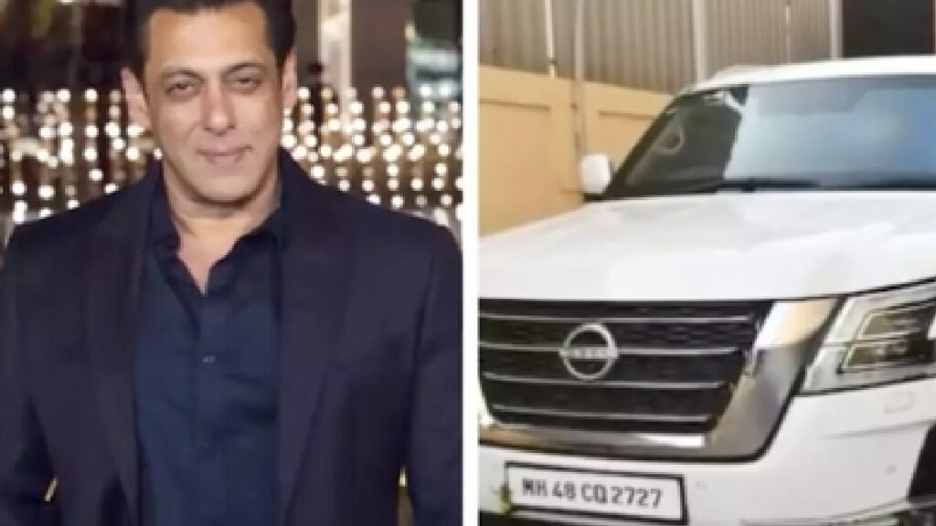Salman Khan Nissan Patrol Number Plate