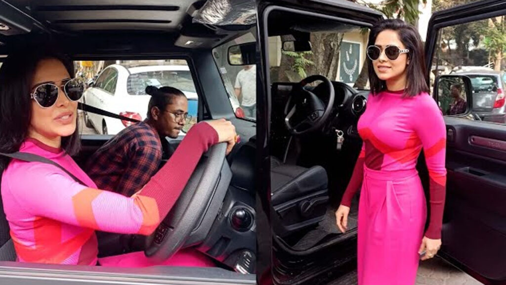 Nushrat Bharucha: Mahindra Thar