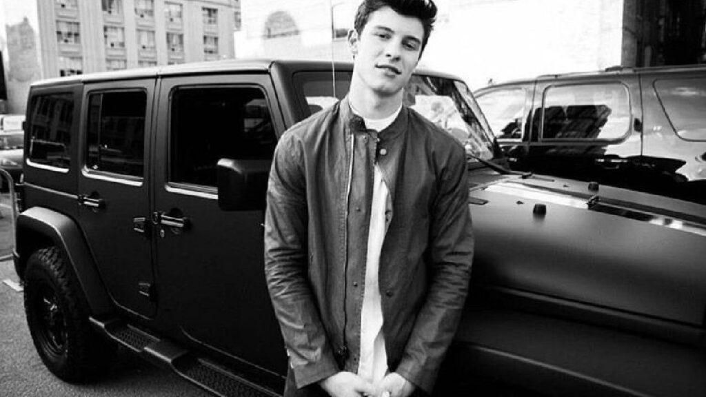 Jeep Wrangler Rubicon of Shawn Mendes