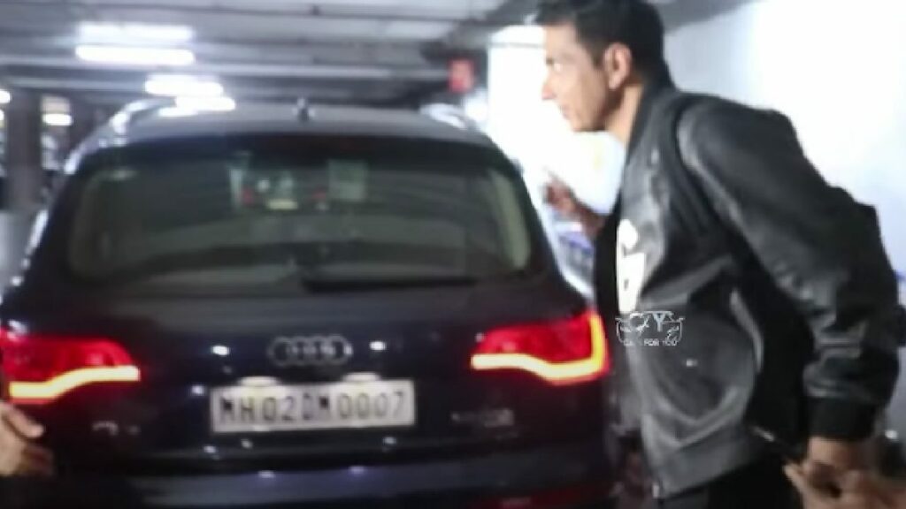 Sonu Sood with His Audi Q7