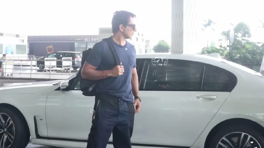 Sonu Sood with His Bmw 7 Series