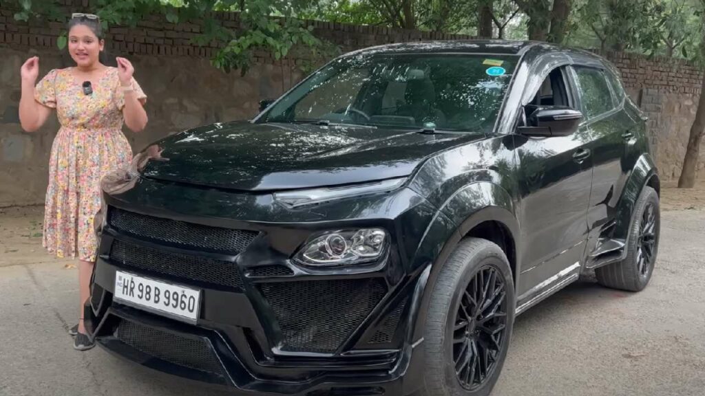 Tata Harrier with Urus Body Kit in FirstEver Walkaround