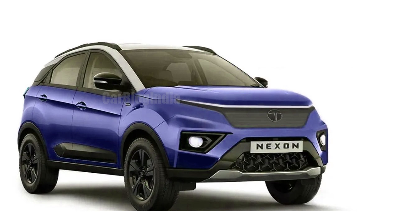 tata nexon 2023 rendering