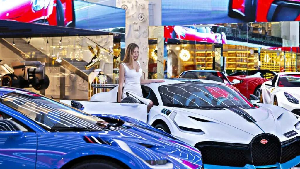 Bugatti Divo at the Space in Dubai