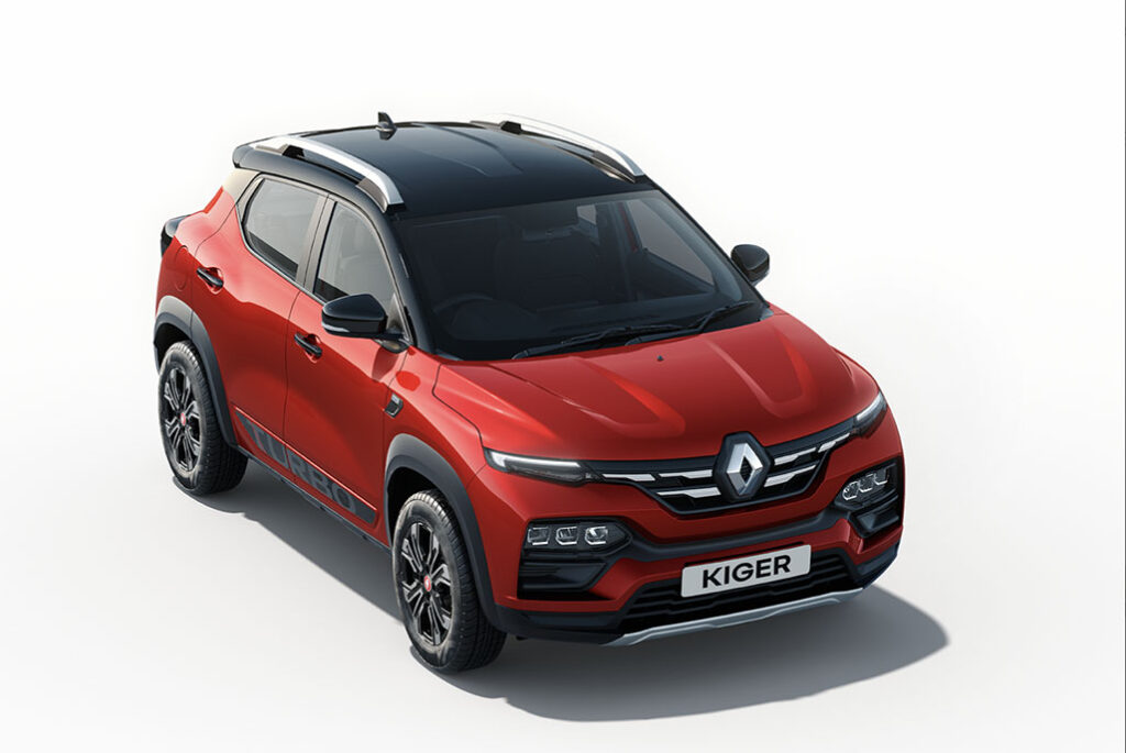 2023 Renault Kiger Dual tone Red black