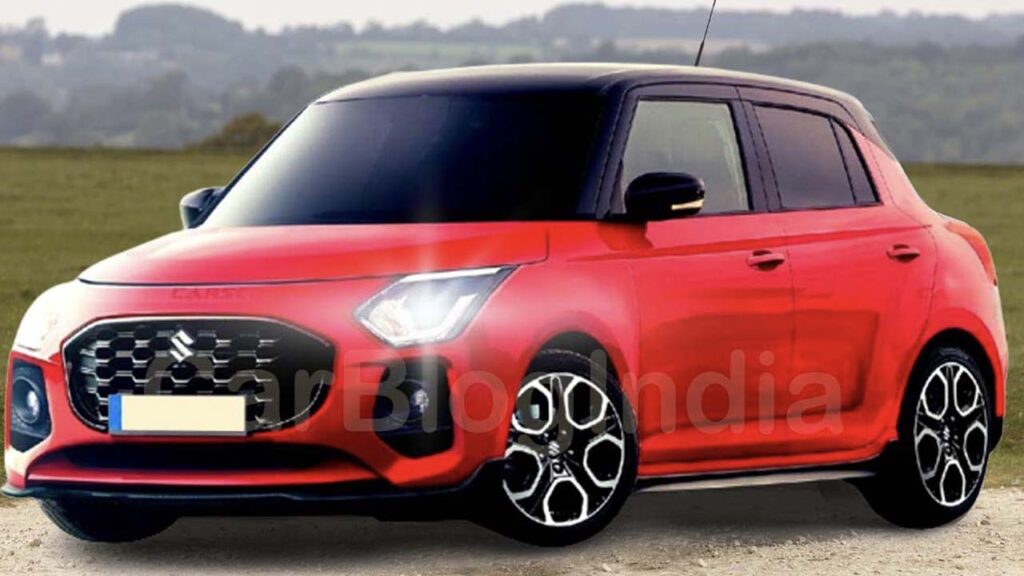 2024 Next gen Maruti Swift Rendition