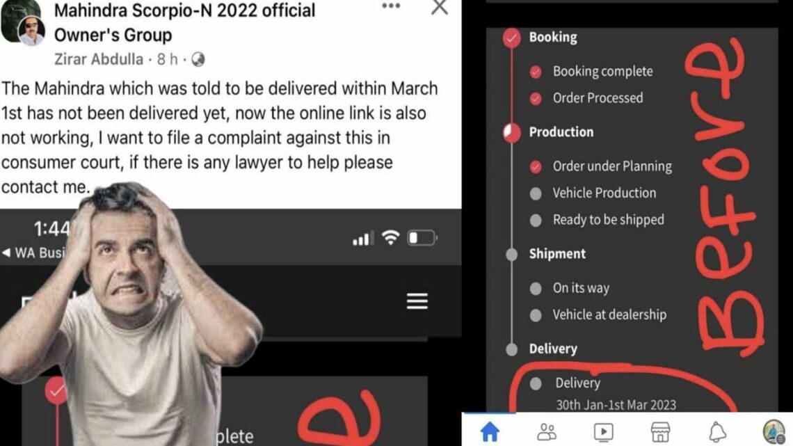 Mahindra Scorpio N Buyer Seek Legal Action