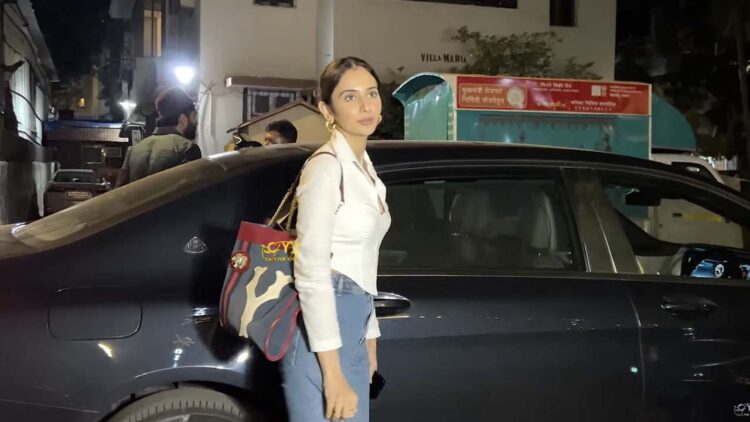 Rakul Preet Singh Mercedes Maybach S500