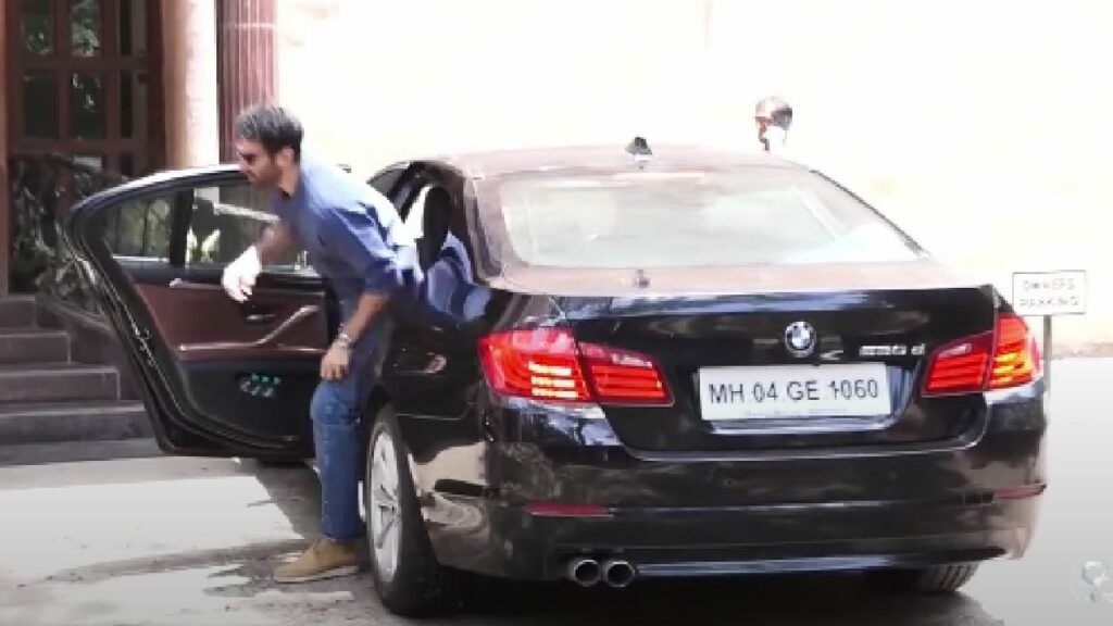 Aditya Roy Kapur with BMW 530d