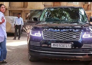 Anushka Sharma in Range Rover Autobiography