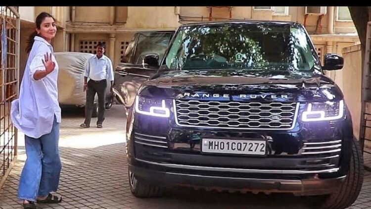 Anushka Sharma in Range Rover Autobiography