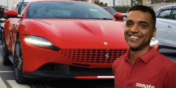 car collection of zomato founder deepinder goyal