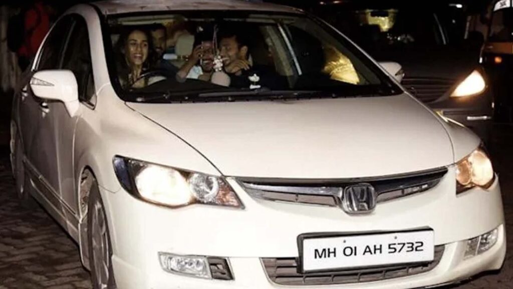 disha patani honda civic 