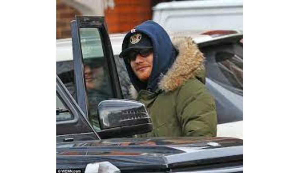 Ed Sheeran with His Mercedes amg G63