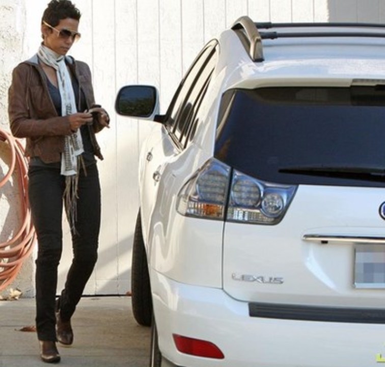 Halle Berry with Lexus RX450