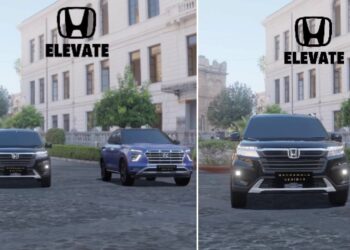 Honda Elevate and Hyundai Creta Visualised