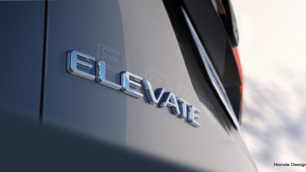 Honda Elevate Nameplate